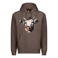 Coffee Cow Premium Hoodie - HowdyJamesFarm