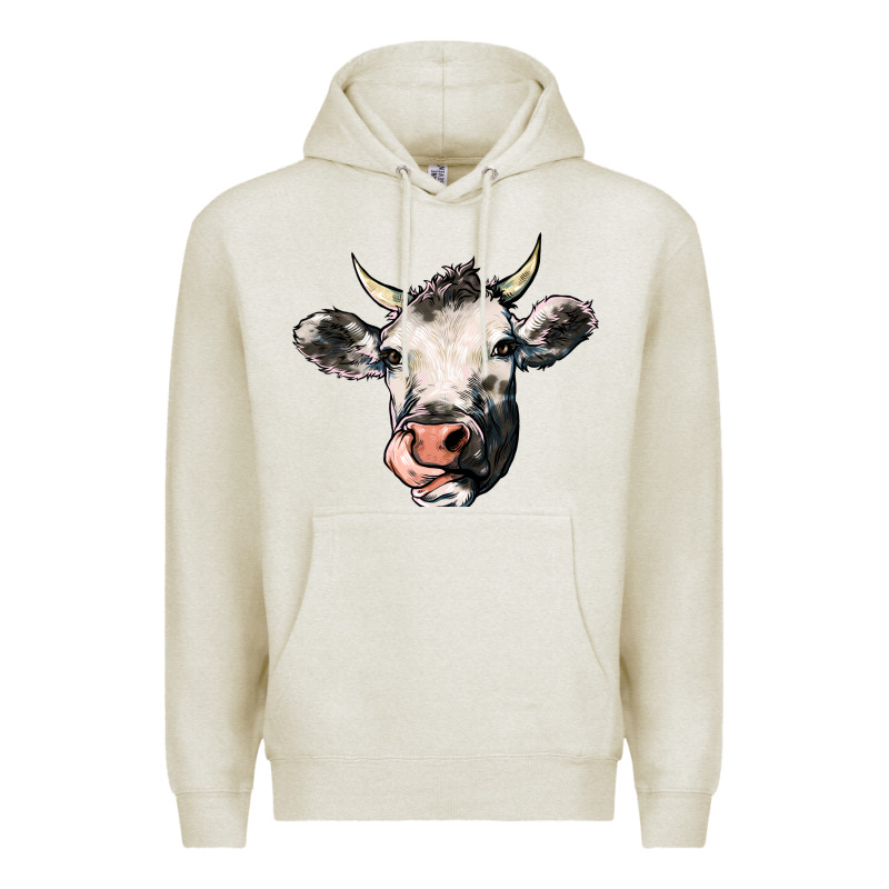 Cow Premium Hoodie by HowdyJamesFarm | Teevron