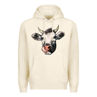 Tofu Cow Premium Hoodie - HowdyJamesFarm