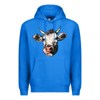 True Royal Cow Premium Hoodie - HowdyJamesFarm