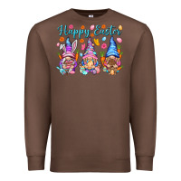 Chestnut Happy Easter gnomies Easter Day Premium Sweatshirt - HowdyJamesFarm
