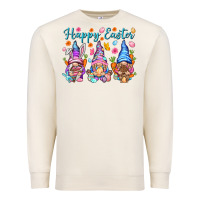 Sandshell Happy Easter gnomies Easter Day Premium Sweatshirt - HowdyJamesFarm