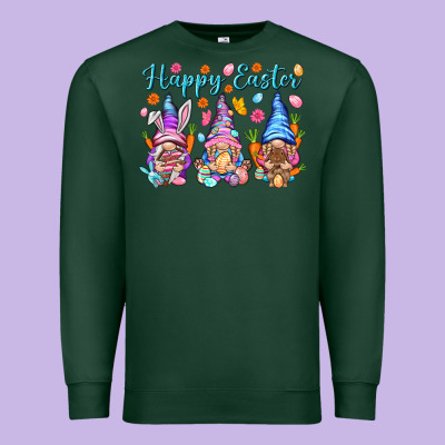 Happy Easter Gnomies Easter Day Premium Sweatshirt Designed By Howdyjamesfarm
