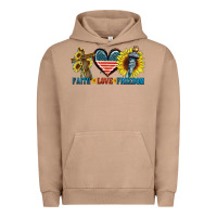 Pigment Burro Fatih love freedom Urban Hoodie - FaDigitalArtStudio