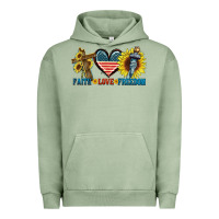 Pigment Oil Green Fatih love freedom Urban Hoodie - FaDigitalArtStudio