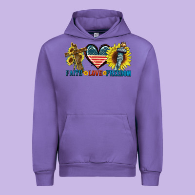 Fatih Love Freedom Urban Hoodie Designed By Fadigitalartstudio