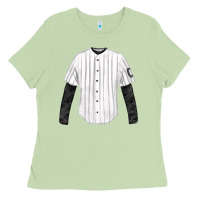 Matcha baseball uniform fa element Ladies Tee - FaDigitalArtStudio
