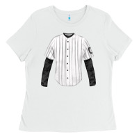 White baseball uniform fa element Ladies Tee - FaDigitalArtStudio