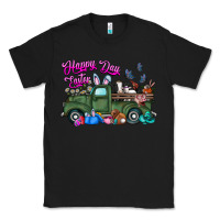 Black happy easter day truck Classic Tee - CowhideDigitalArt