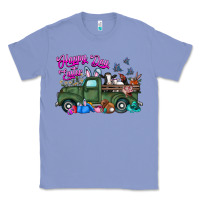 Colony Blue happy easter day truck Classic Tee - CowhideDigitalArt