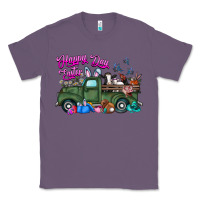 Lavender happy easter day truck Classic Tee - CowhideDigitalArt