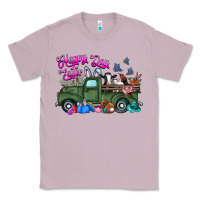 Lilac happy easter day truck Classic Tee - CowhideDigitalArt