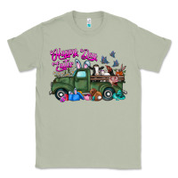 Matcha happy easter day truck Classic Tee - CowhideDigitalArt