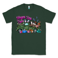 Sports Green happy easter day truck Classic Tee - CowhideDigitalArt