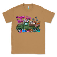 Toasted Coconut happy easter day truck Classic Tee - CowhideDigitalArt
