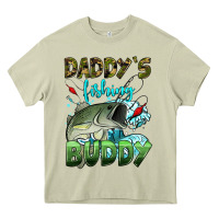 Mossy daddy's fishing buddy Heavy Core Tee - HRA Design Shop