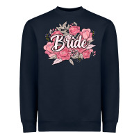 Navy bride Heavyweight Sweatshirt - MaliasSmallBusiness