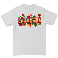 Dove Grey chingona Premium Tee - AdoDesignShop