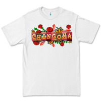 White chingona Premium Tee - AdoDesignShop