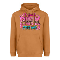 I Wear Pink For My Custom Name Cancer Awareness Heavyweight Hoodie | Teevron