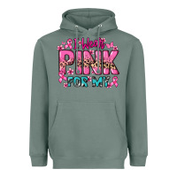 Sage I wear pink for my custom name Cancer Awareness Heavyweight Hoodie - HowdyJamesFarm