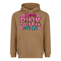 Toasted Coconut I wear pink for my custom name Cancer Awareness Heavyweight Hoodie - HowdyJamesFarm