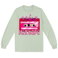 Matcha make a mixtape cassette Long Sleeve Tee - NancyCooperArtShop