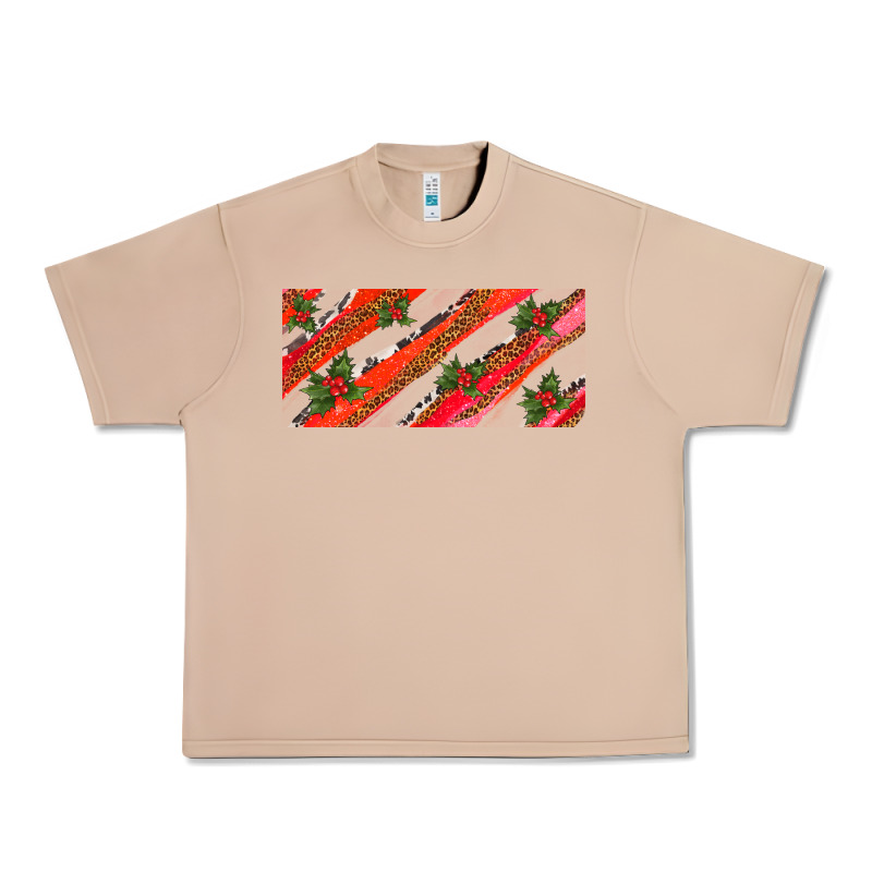 Leopar And Cowhide With Mistletoe Urban Heavy Tee by AdoDesignShop | Teevron