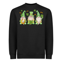 Black st. patrick's day gnomes Heavyweight Sweatshirt - MaliasSmallBusiness