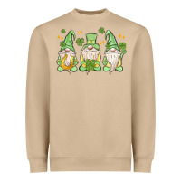 Mushroom st. patrick's day gnomes Heavyweight Sweatshirt - MaliasSmallBusiness