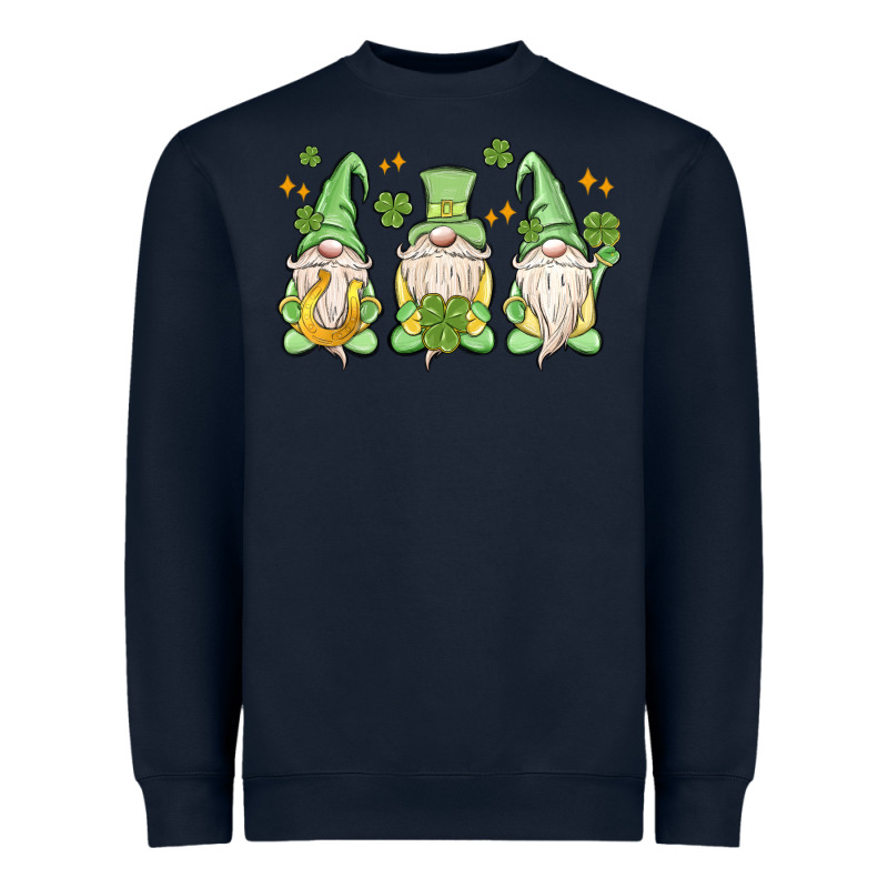 St. Patrick's Day Gnomes Heavyweight Sweatshirt by MaliasSmallBusiness | Teevron