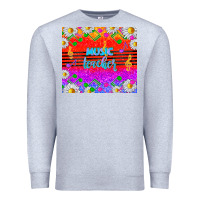 Heather Grey rainbow music teacher Premium Sweatshirt - TumblerDesignByShophia