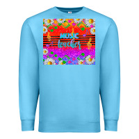 Ocean Blue rainbow music teacher Premium Sweatshirt - TumblerDesignByShophia
