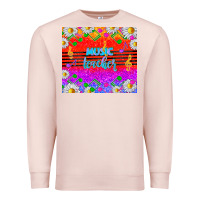 Pale Pink rainbow music teacher Premium Sweatshirt - TumblerDesignByShophia