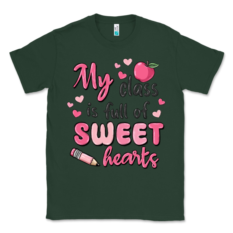 My Class Is Full Of Sweet Hearts Classic Tee by MaliasSmallBusiness | Teevron