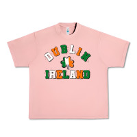 Salmon dublİn ireland Urban Heavy Tee - MaliasSmallBusiness