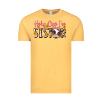 Vintage Mustard holy cow i'm sister Vintage Tee - MaliasSmallBusiness