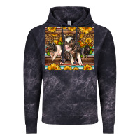 Cloud Black Western Cute Hampshire Pigs Vintage Hoodie - LillyAllenDesigns