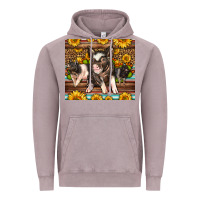 Vintage Zinc Western Cute Hampshire Pigs Vintage Hoodie - LillyAllenDesigns