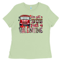 I've Got Bus Full Of Valentine Ladies Tee | Teevron