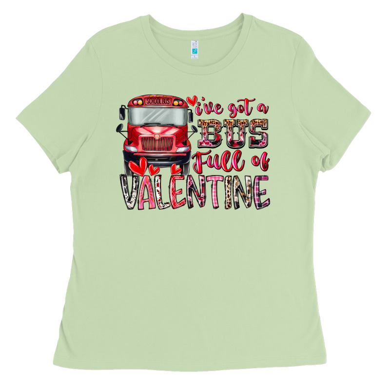 I've Got Bus Full Of Valentine Ladies Tee by RacoonDesign | Teevron