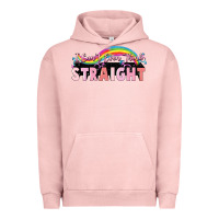 Pigment Salmon I can't even think straight Urban Hoodie - FaDigitalArtStudio