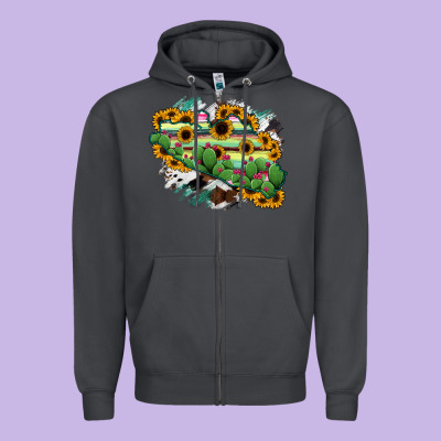Guerrero Map Zipper Hoodie Designed By Ranaportraitstore