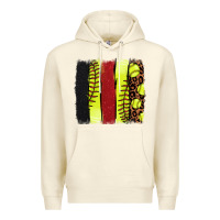 Sandshell Softball brushstroke Premium Hoodie - HowdyJamesFarm