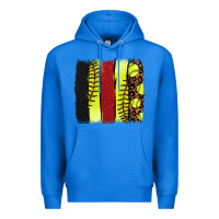 True Royal Softball brushstroke Premium Hoodie - HowdyJamesFarm