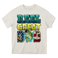 Cream reely great dad Heavy Core Tee - HRA Design Shop