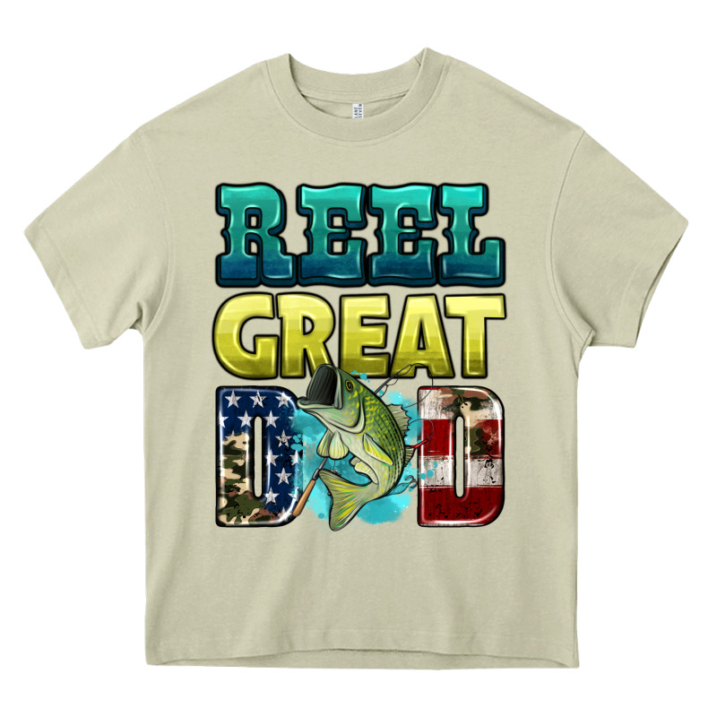 Reely Great Dad Heavy Core Tee by HRA Design Shop | Teevron
