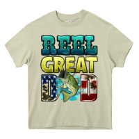 Mossy reely great dad Heavy Core Tee - HRA Design Shop