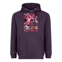 Plum Cupid's dating service Valentine's Day Heavyweight Hoodie - HowdyJamesFarm