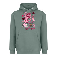 Sage Cupid's dating service Valentine's Day Heavyweight Hoodie - HowdyJamesFarm